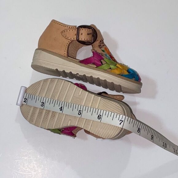 Tres Reinas Original Leather Blue Tag Detailed Craftsmanship Kids Shoes Size 6C - Picture 13 of 16